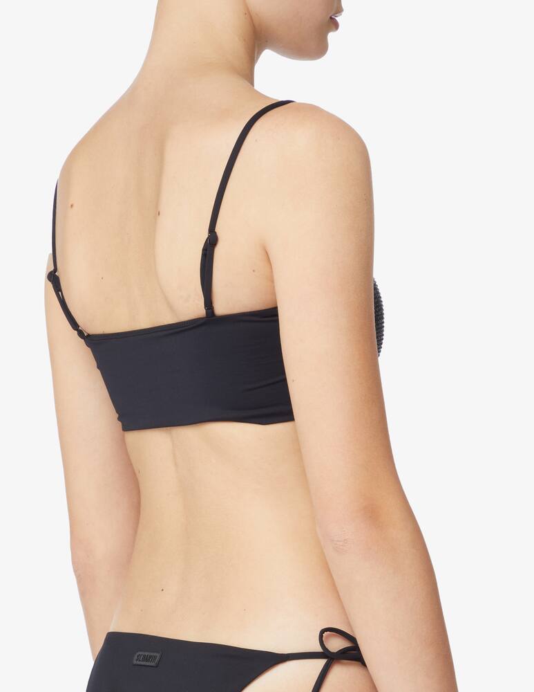 rinascente MC2 Saint Barth Regular bandeau bikini top