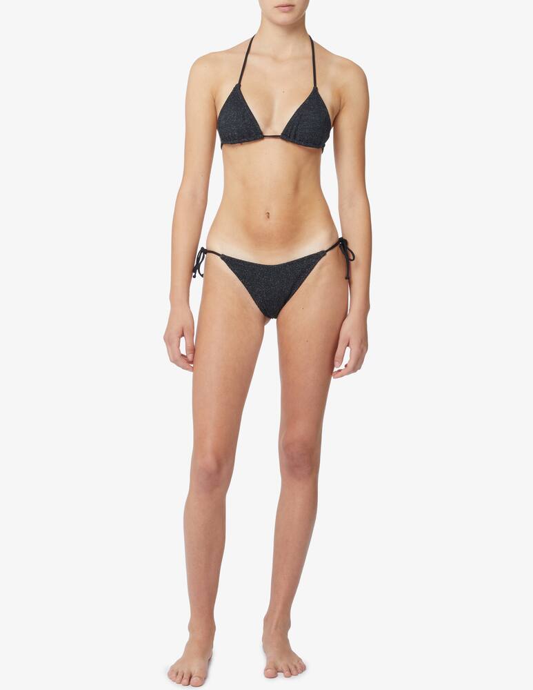 rinascente MC2 Saint Barth Triangle crinkle bikini top