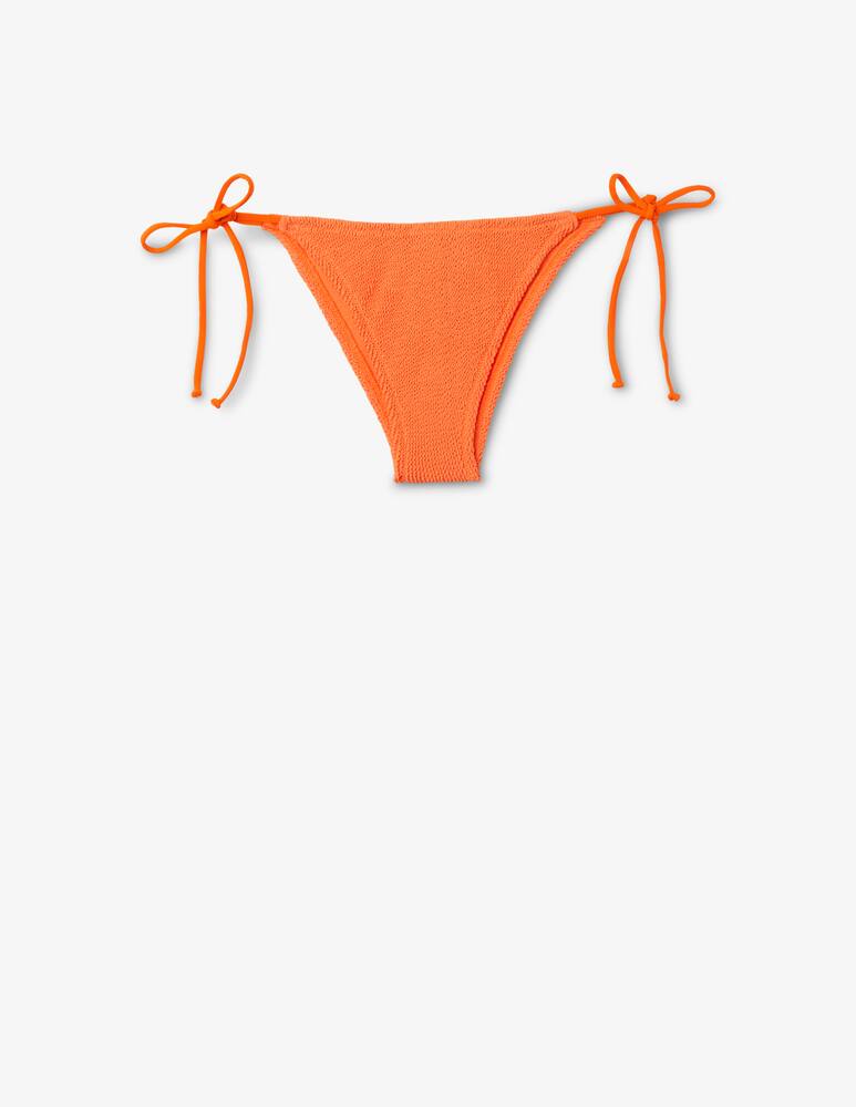 rinascente MC2 Saint Barth V brazilian bottom crinkle bikini