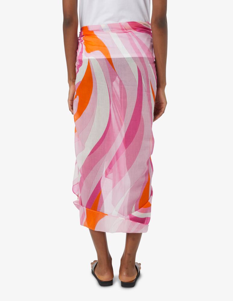 rinascente MC2 Saint Barth Long pareo skirt