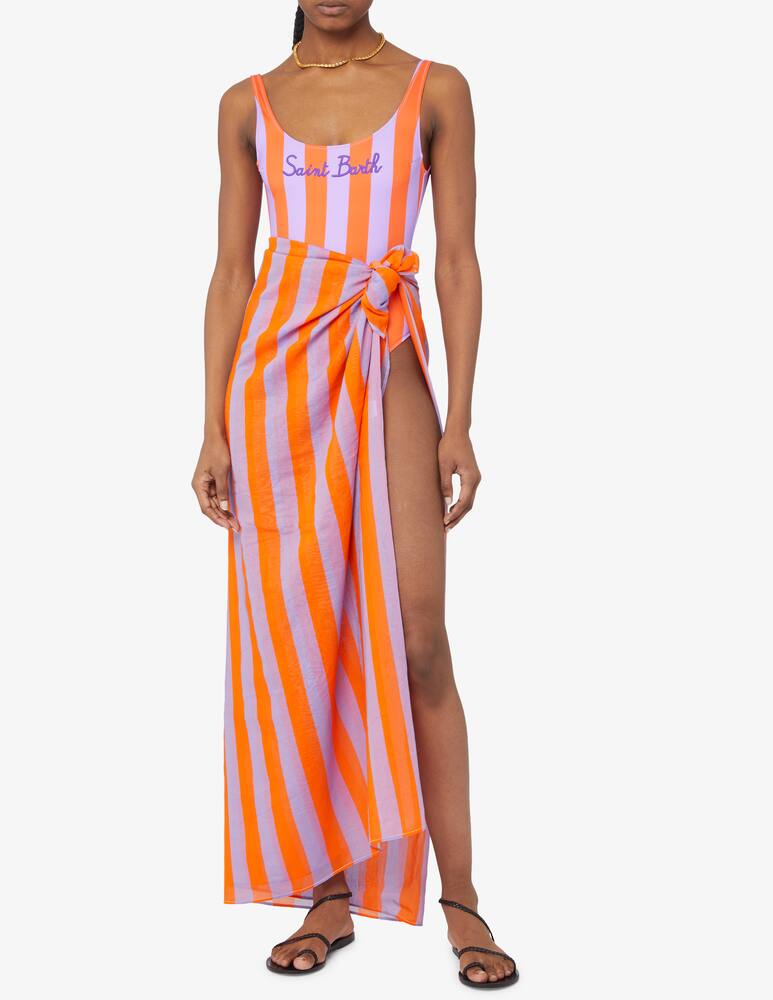 rinascente MC2 Saint Barth Long pareo skirt