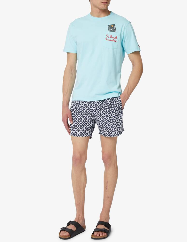 rinascente MC2 Saint Barth Austin cotton t-shirt