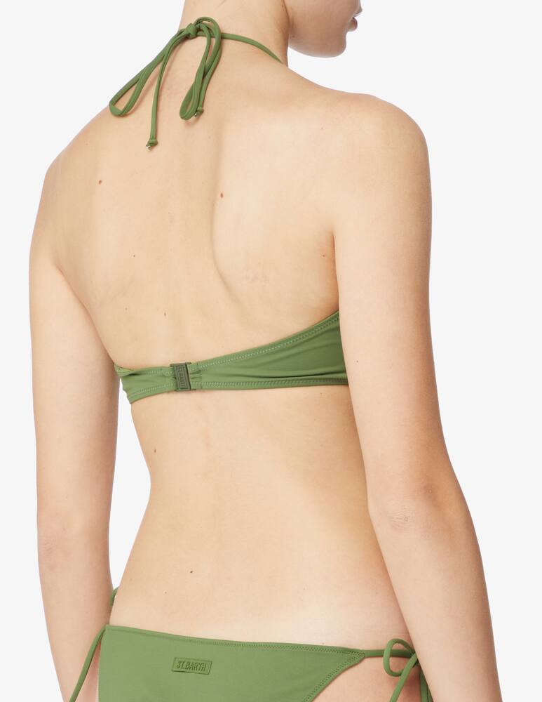 rinascente MC2 Saint Barth Bandeau bikini top OPI x MC2 Saint Barth