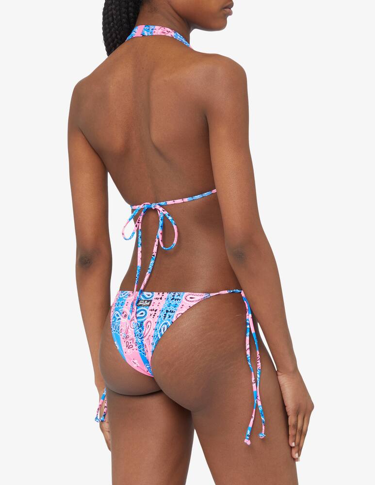 rinascente MC2 Saint Barth Halter neck bandeau bikini top