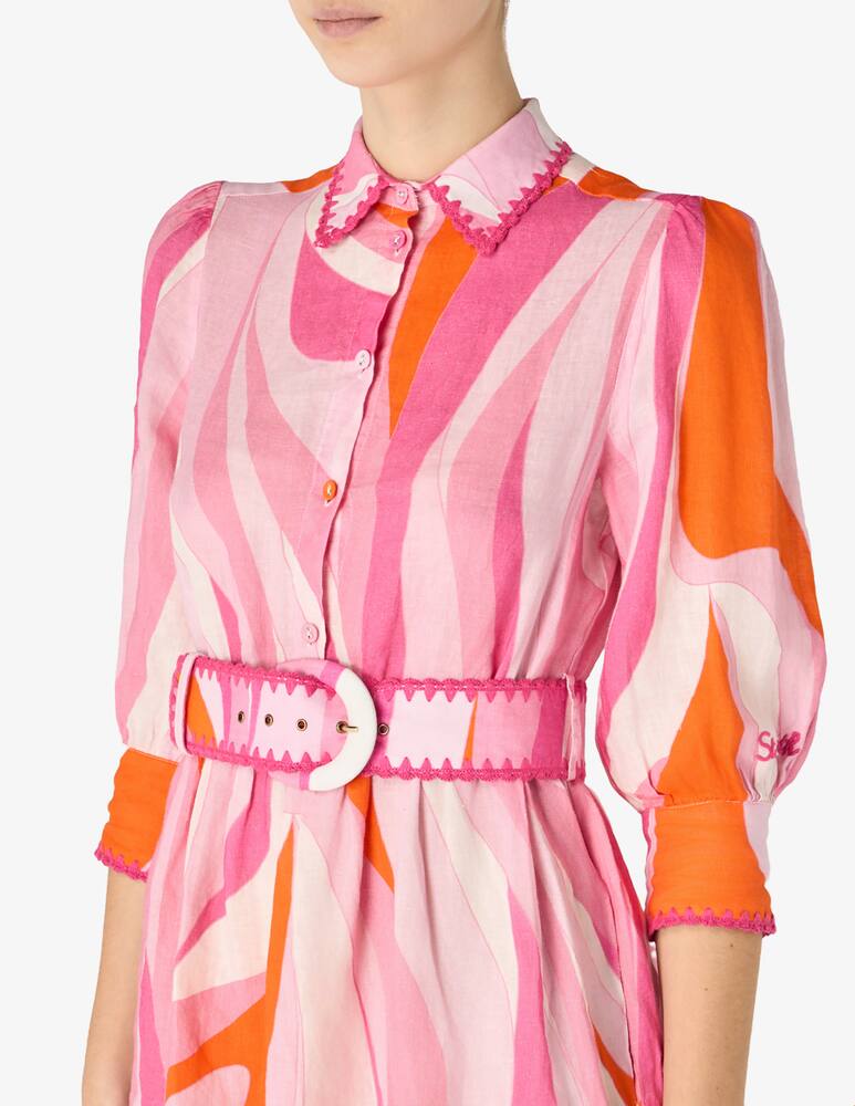 rinascente MC2 Saint Barth Daisy short dress with belt