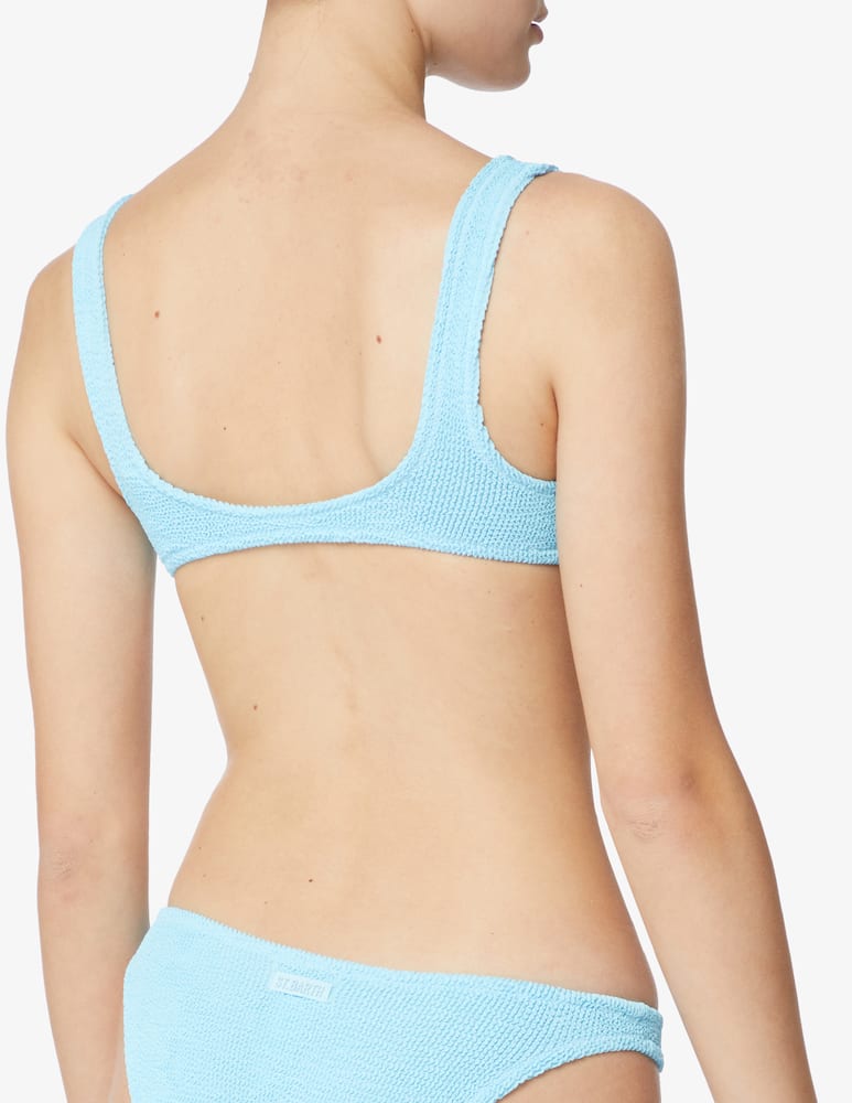 rinascente MC2 Saint Barth Bralette crinkle bikini top