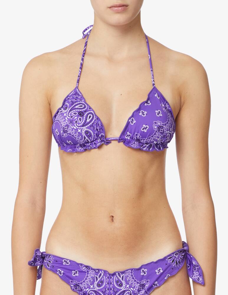 rinascente MC2 Saint Barth Frou frou triangle top