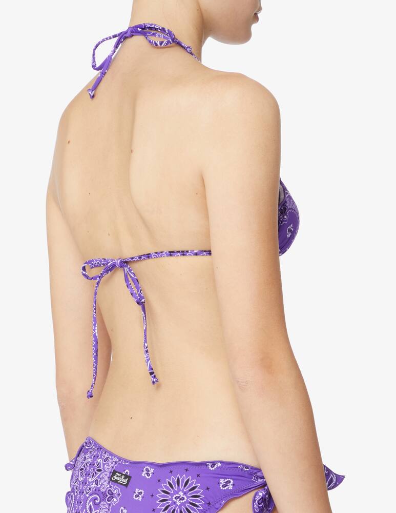 rinascente MC2 Saint Barth Frou frou triangle top