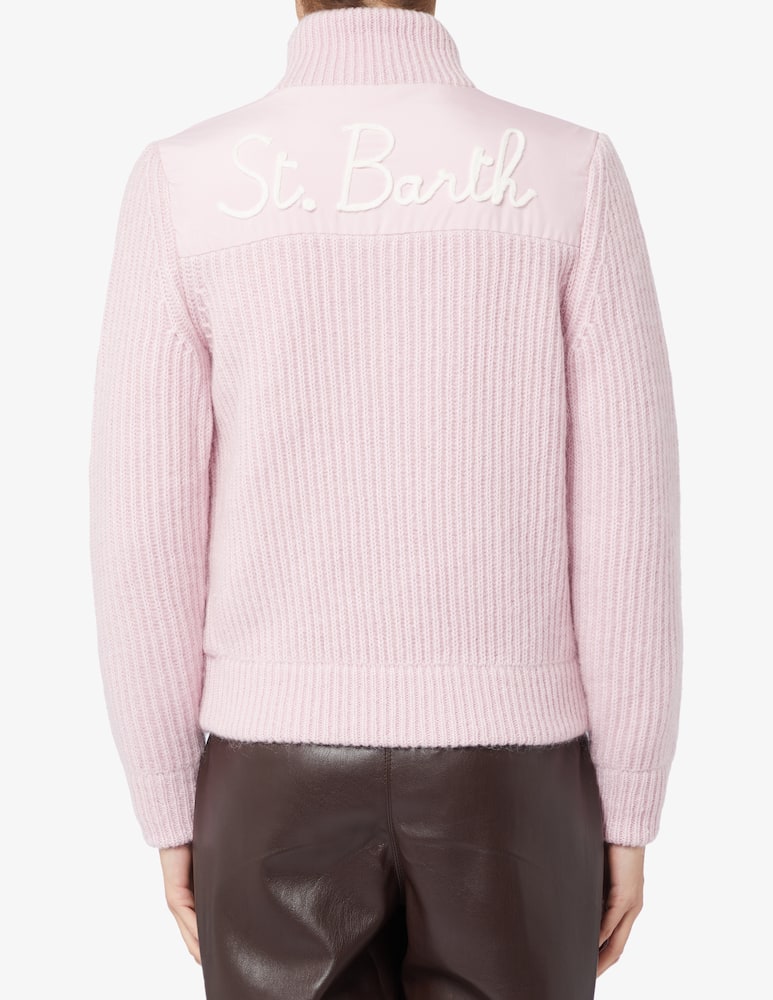 rinascente MC2 Saint Barth Giacca trapuntata Rosental con maniche in maglia