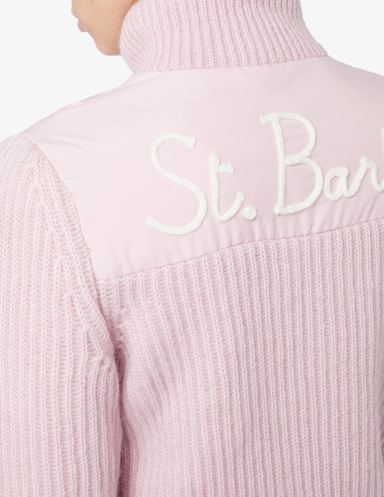 rinascente MC2 Saint Barth Giacca trapuntata Rosental con maniche in maglia