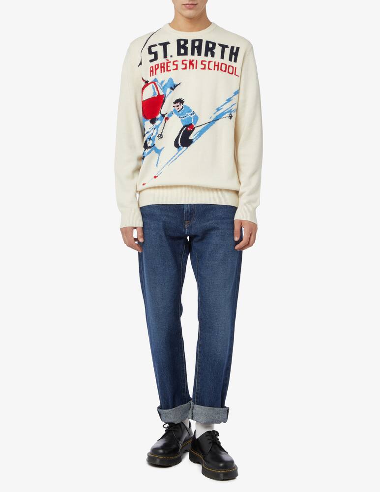 rinascente MC2 Saint Barth Heron crewneck sweater