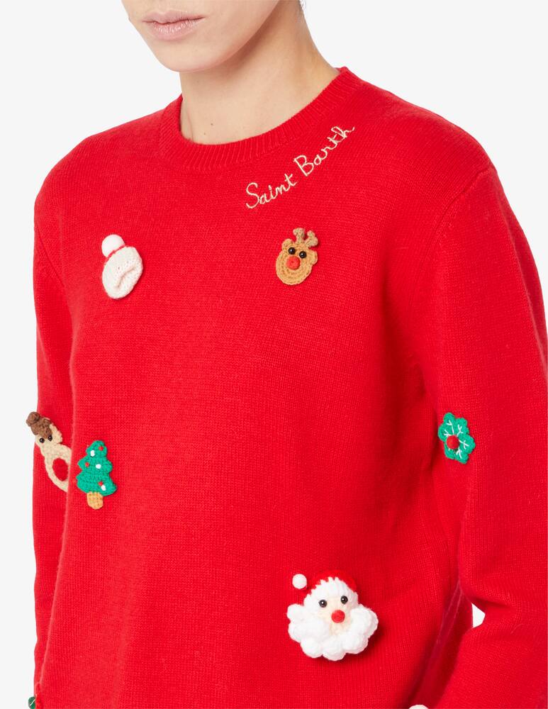 rinascente MC2 Saint Barth Maglione natalizio girocollo spazzolato New queen