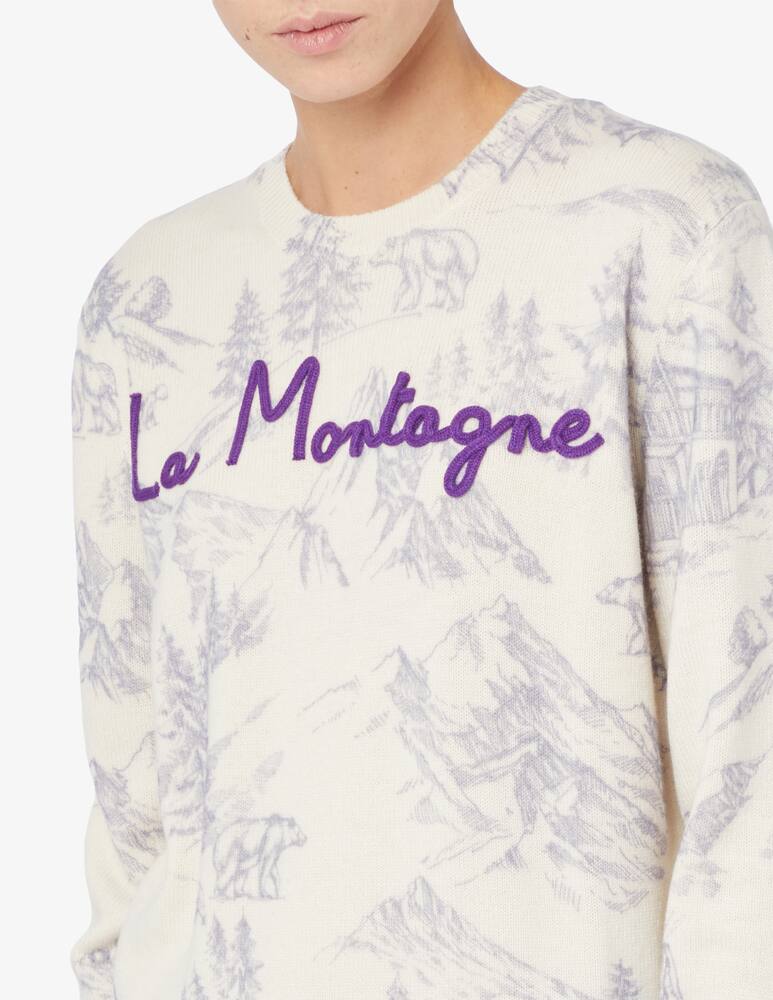 rinascente MC2 Saint Barth New queen soft crewneck sweater