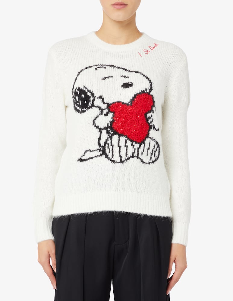 rinascente MC2 Saint Barth New queen soft crewneck sweater