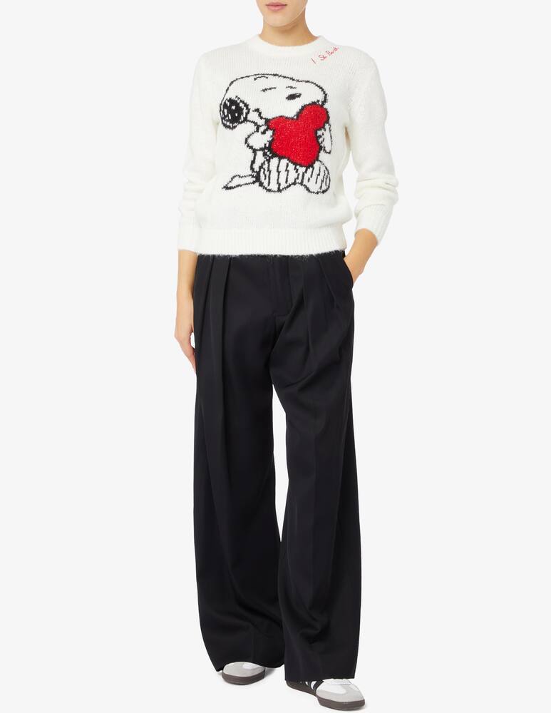 rinascente MC2 Saint Barth New queen soft crewneck sweater