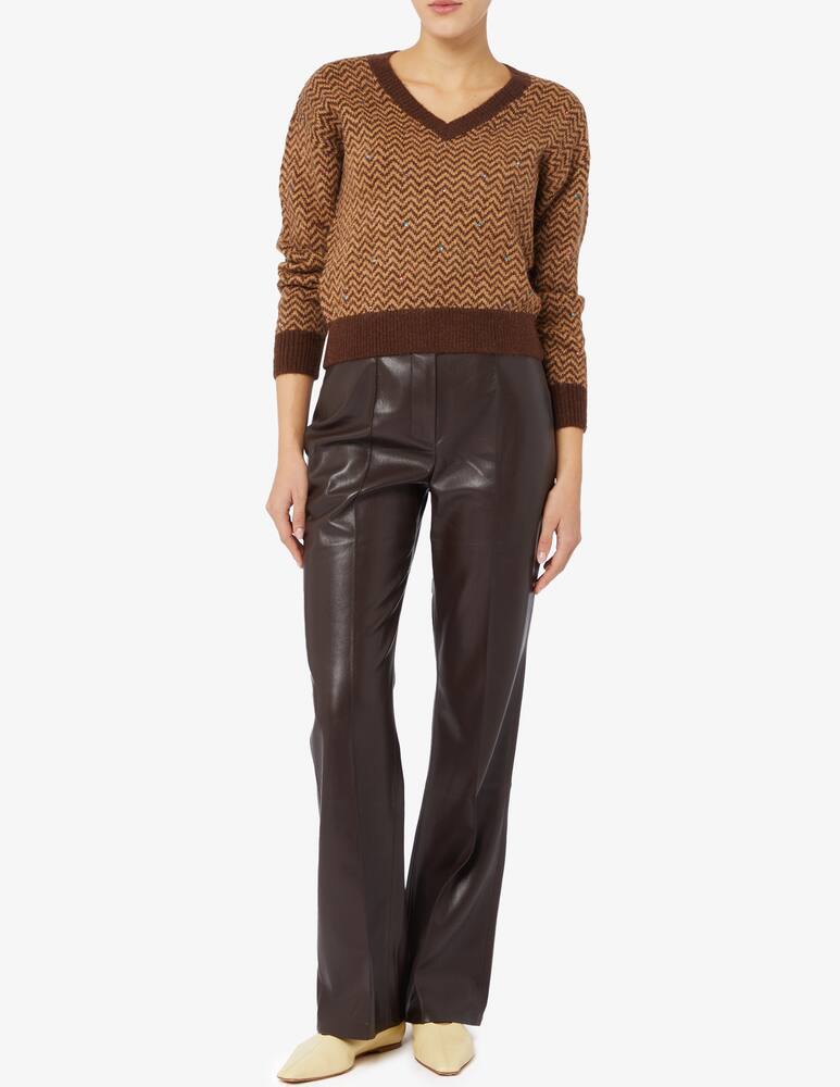 rinascente MC2 Saint Barth Annecy soft v neck boxy shape