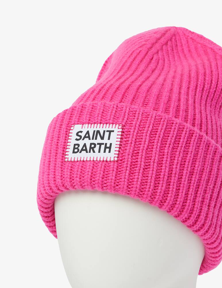rinascente MC2 Saint Barth Berretto lavorato a maglia Berry