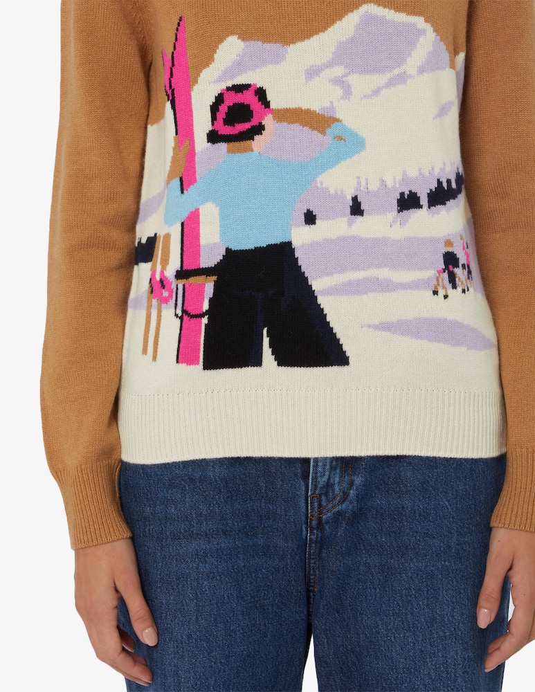 rinascente MC2 Saint Barth New queen crewneck sweater