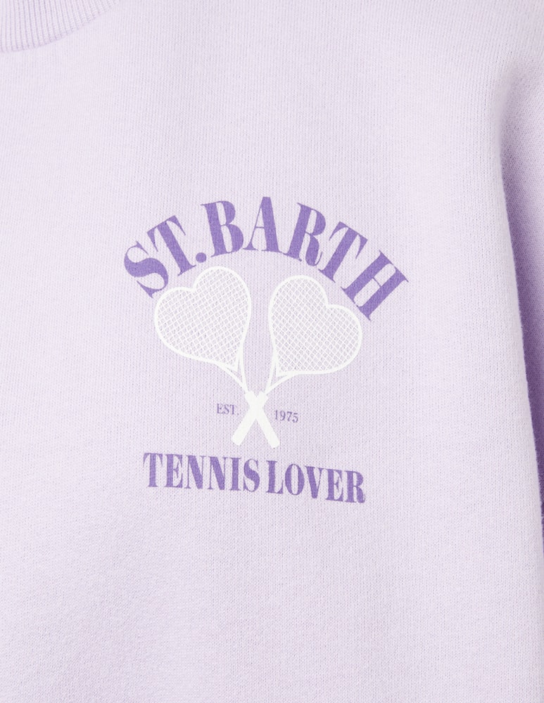 MC2 Saint Barth Felpa girocollo Tennis Lover - immagine 2 MC2 Saint Barth Felpa girocollo Tennis Lover - immagine 2