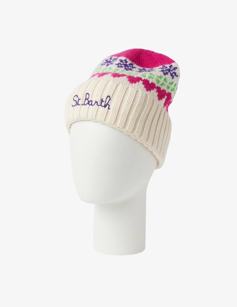 rinascente MC2 Saint Barth Wengen nordic knitted cap