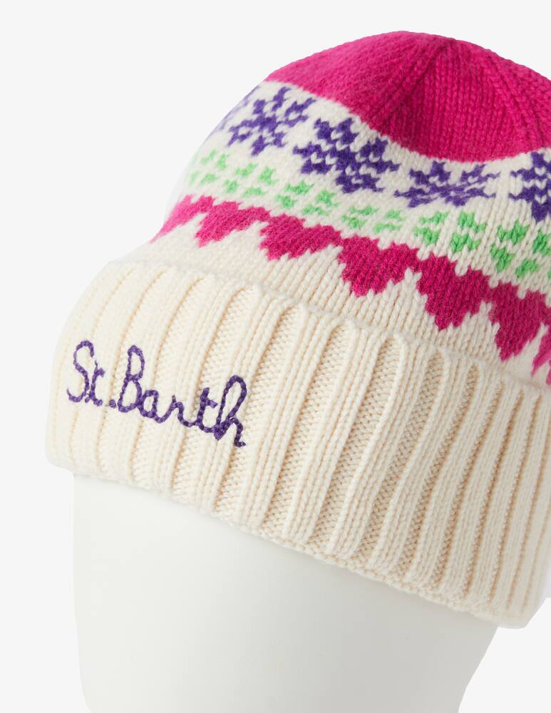 rinascente MC2 Saint Barth Wengen nordic knitted cap