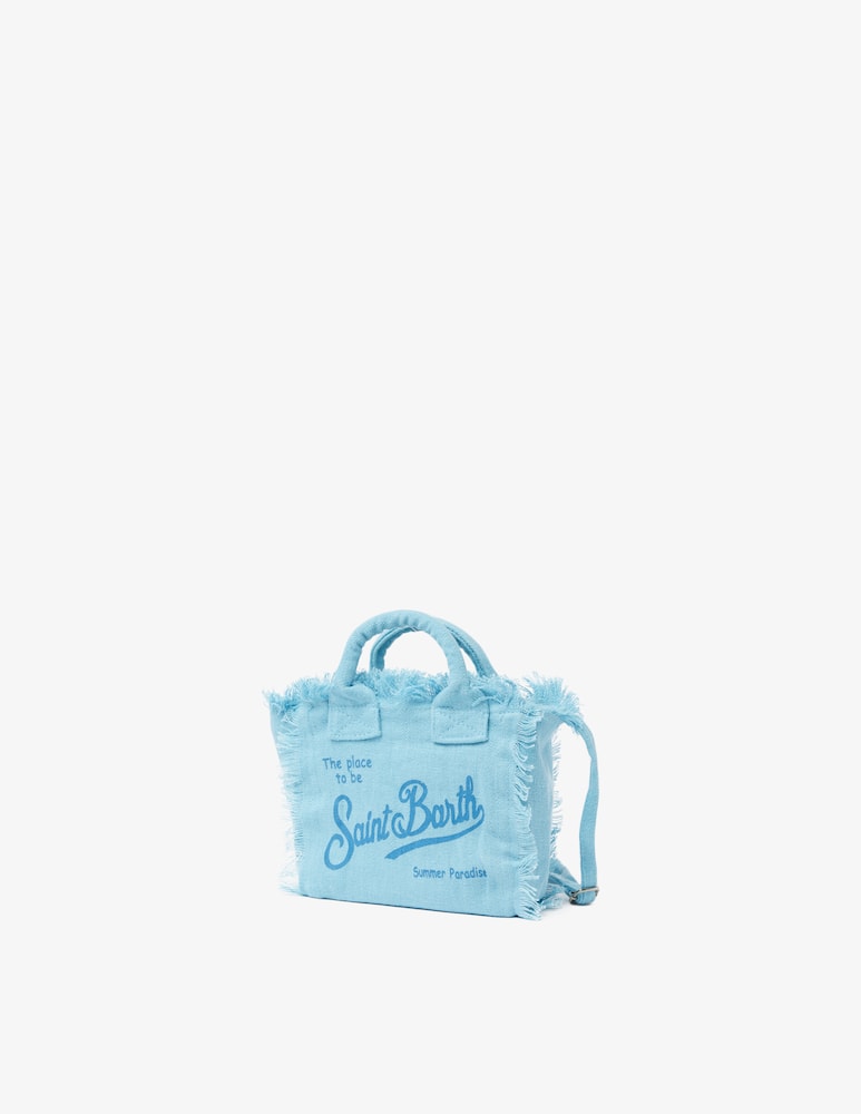 rinascente MC2 Saint Barth Borsa vanity mini lino