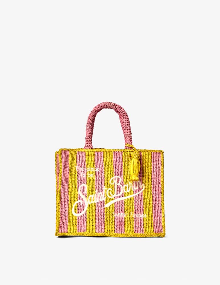rinascente MC2 Saint Barth Borsa da spiaggia Colette in rafia
