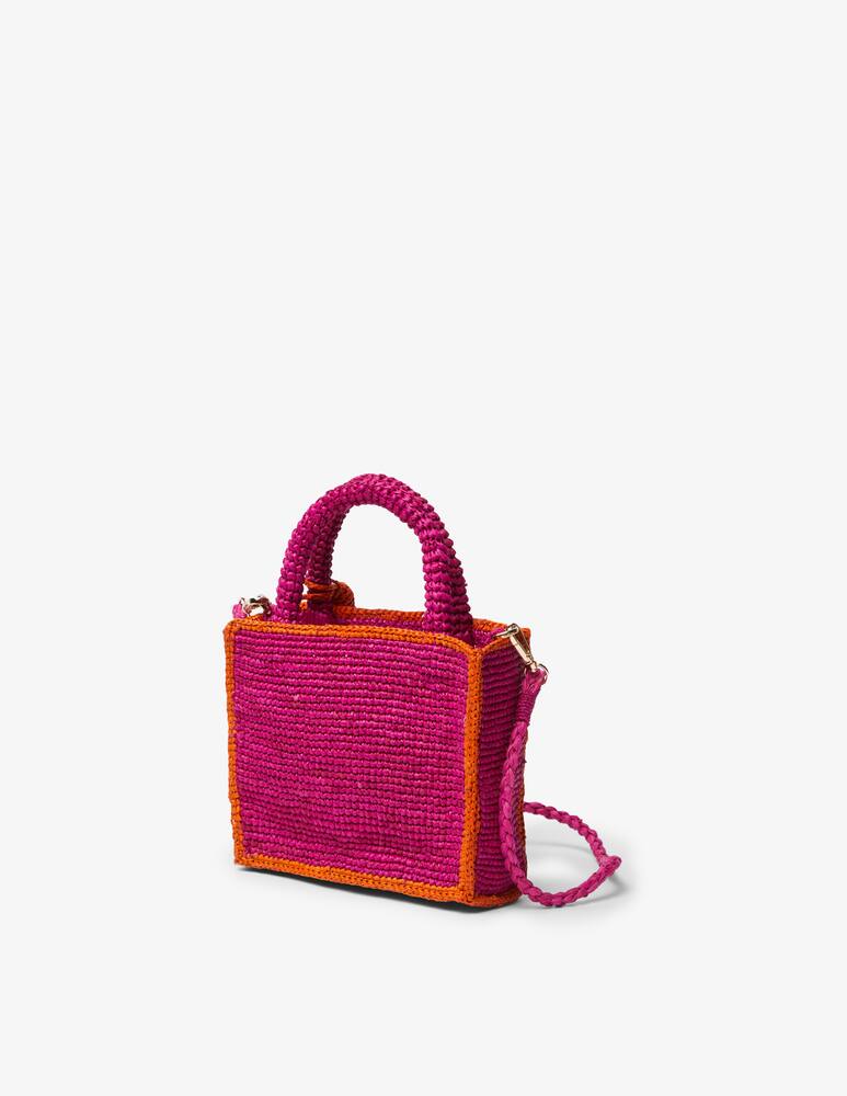 rinascente MC2 Saint Barth Mini borsa Vanity in rafia