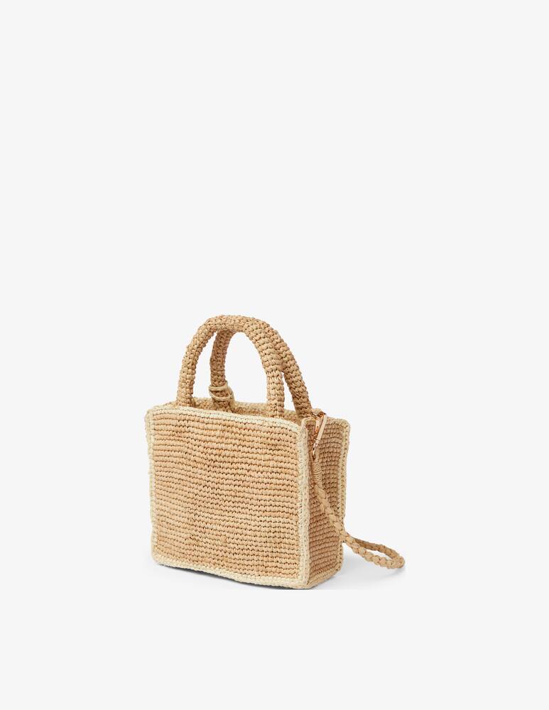 rinascente MC2 Saint Barth Mini borsa Vanity in rafia