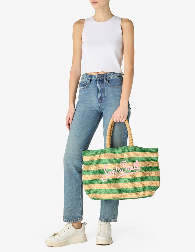 rinascente MC2 Saint Barth Borsa da spiaggia in rafia