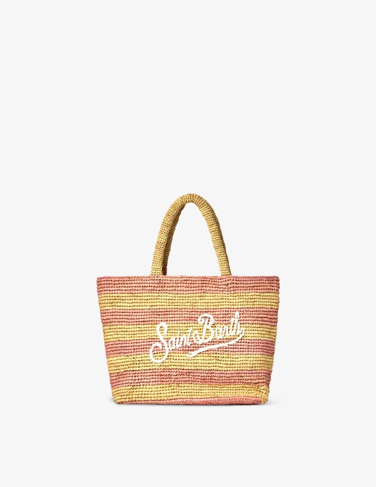 rinascente MC2 Saint Barth Raffia beach bag