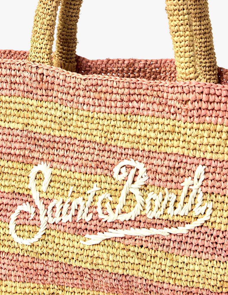 rinascente MC2 Saint Barth Raffia beach bag