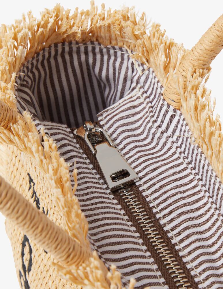 rinascente MC2 Saint Barth Mini borsa Vanity in paglia