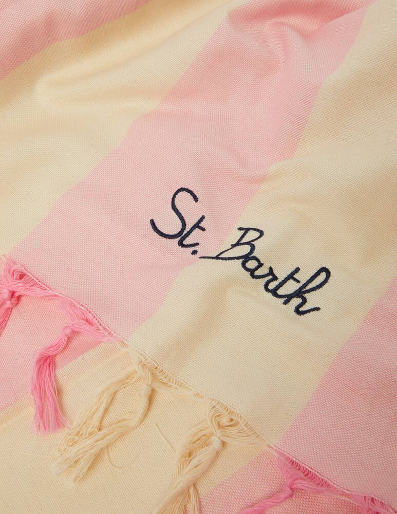 rinascente MC2 Saint Barth Ultra light beach towel with fringe