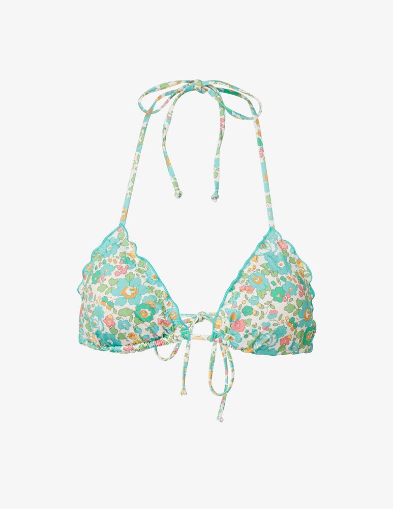 rinascente MC2 Saint Barth Top bikini a triangolo frou frou