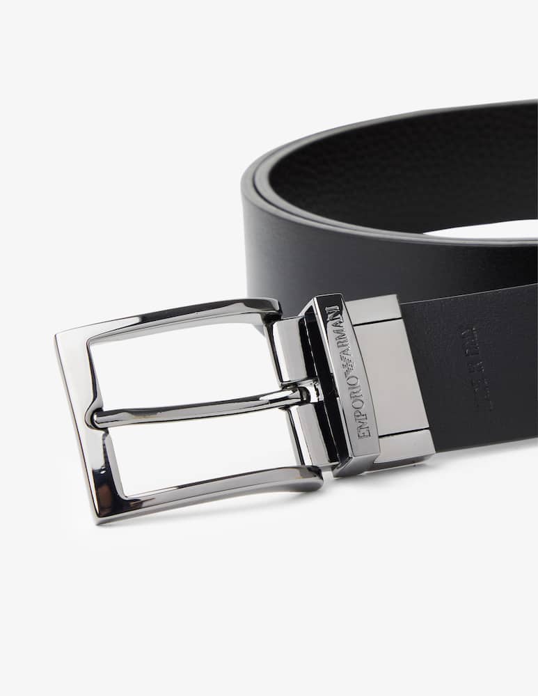 rinascente Emporio Armani Cintura classica reversibile da 35 mm