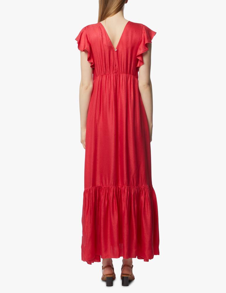 rinascente Forte Forte Vestito lungo in misto seta