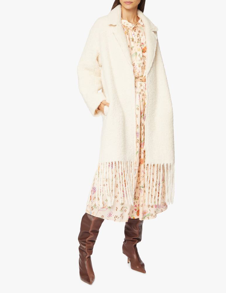 rinascente Forte Forte Alpaca blend maxi coat