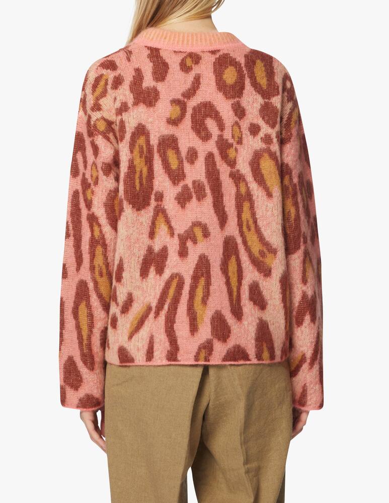 rinascente Forte Forte Maglione girocollo in misto mohair Happy Jungle