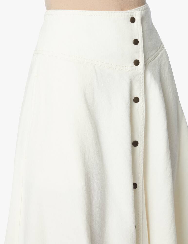 rinascente Forte Forte Wool blend midi skirt