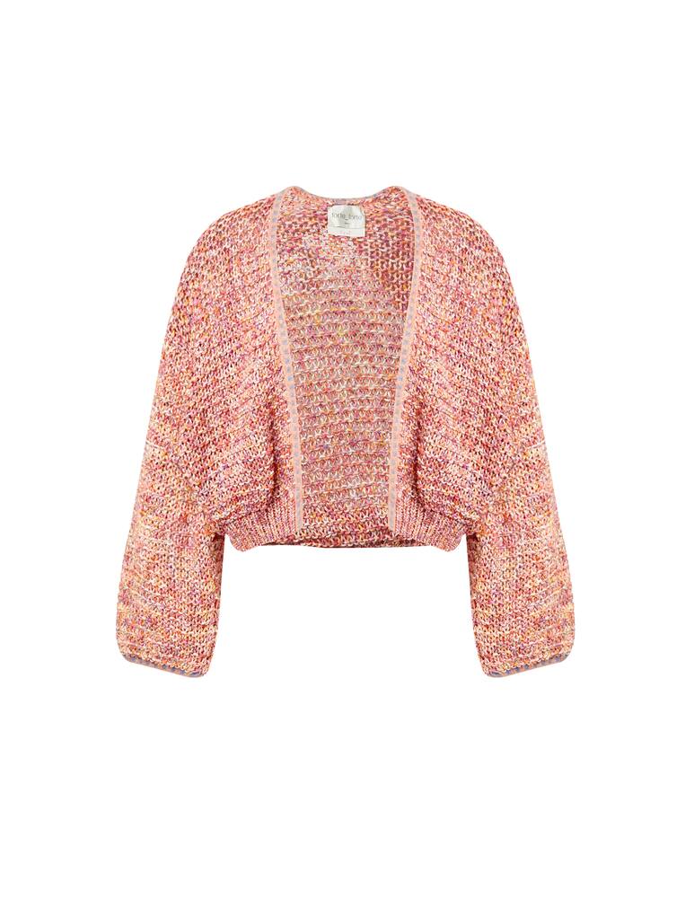 Forte Forte Cardigan crop in cotone - rosa - immagine 5 Forte Forte Cardigan crop in cotone - rosa - immagine 5