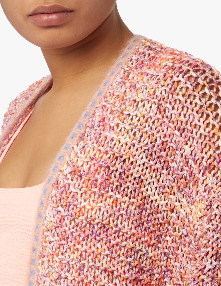 rinascente Forte Forte Cotton cropped cardigan - pink