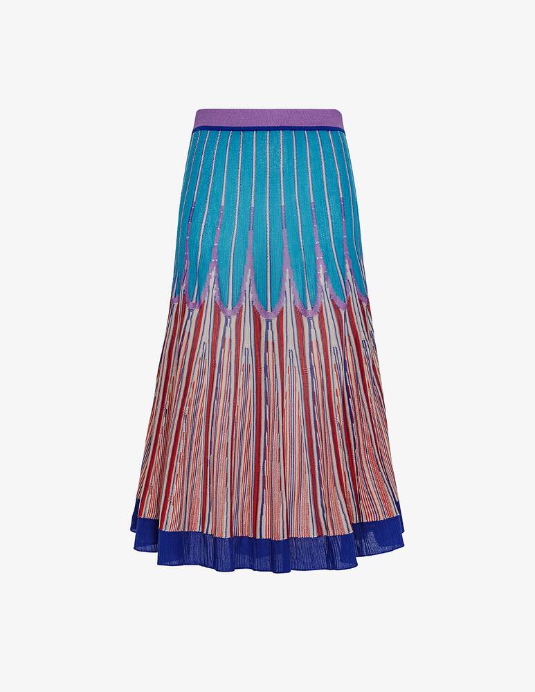 rinascente Forte Forte Happy sun cotton blend skirt - multi