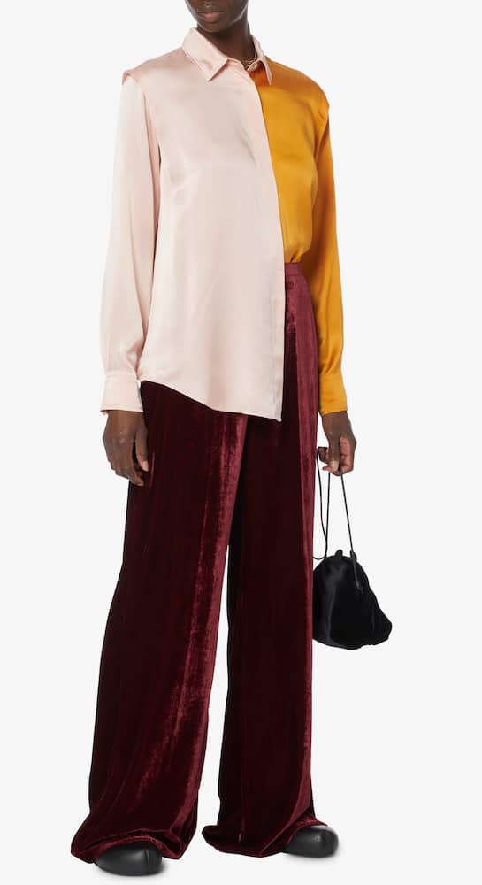 Forte Forte Silk shirt - Orange - picture 2 Forte Forte Silk shirt - Orange - picture 2