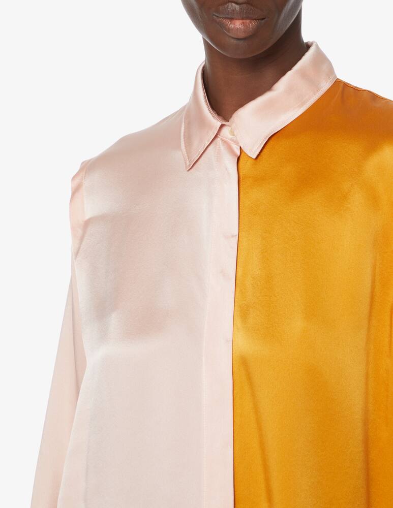 Forte Forte Silk shirt - Orange - picture 4 Forte Forte Silk shirt - Orange - picture 4