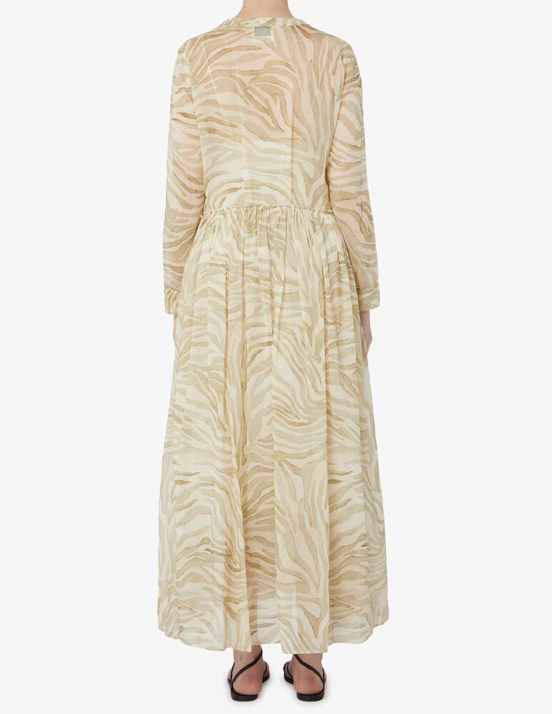 rinascente Forte Forte Wild Horses voile max dress