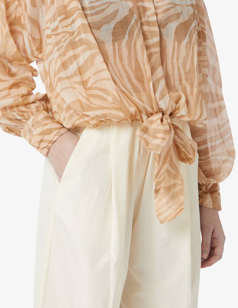 rinascente Forte Forte Camicia con voile Wild horses