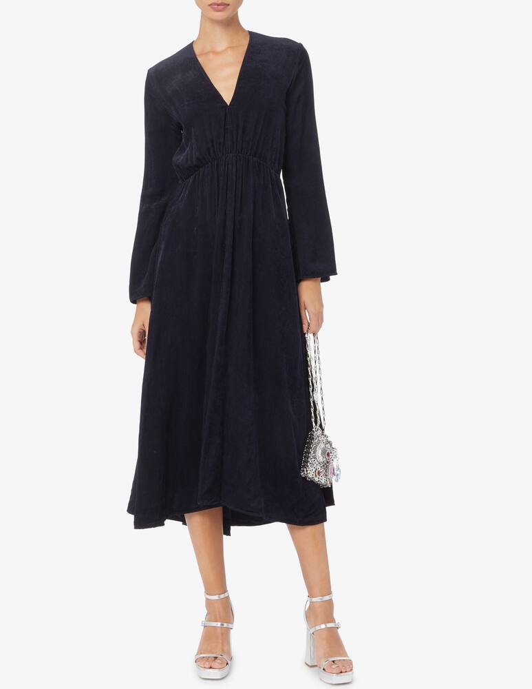 rinascente Forte Forte Velvet midi dress