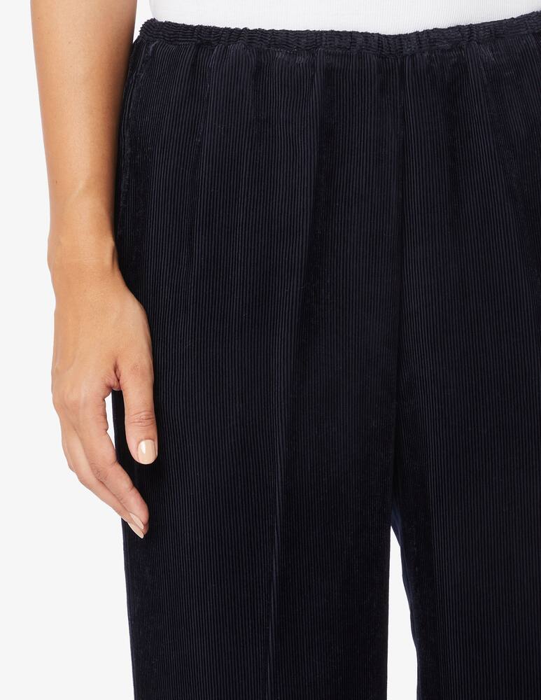 rinascente Forte Forte Fluid ribbed flared trousers