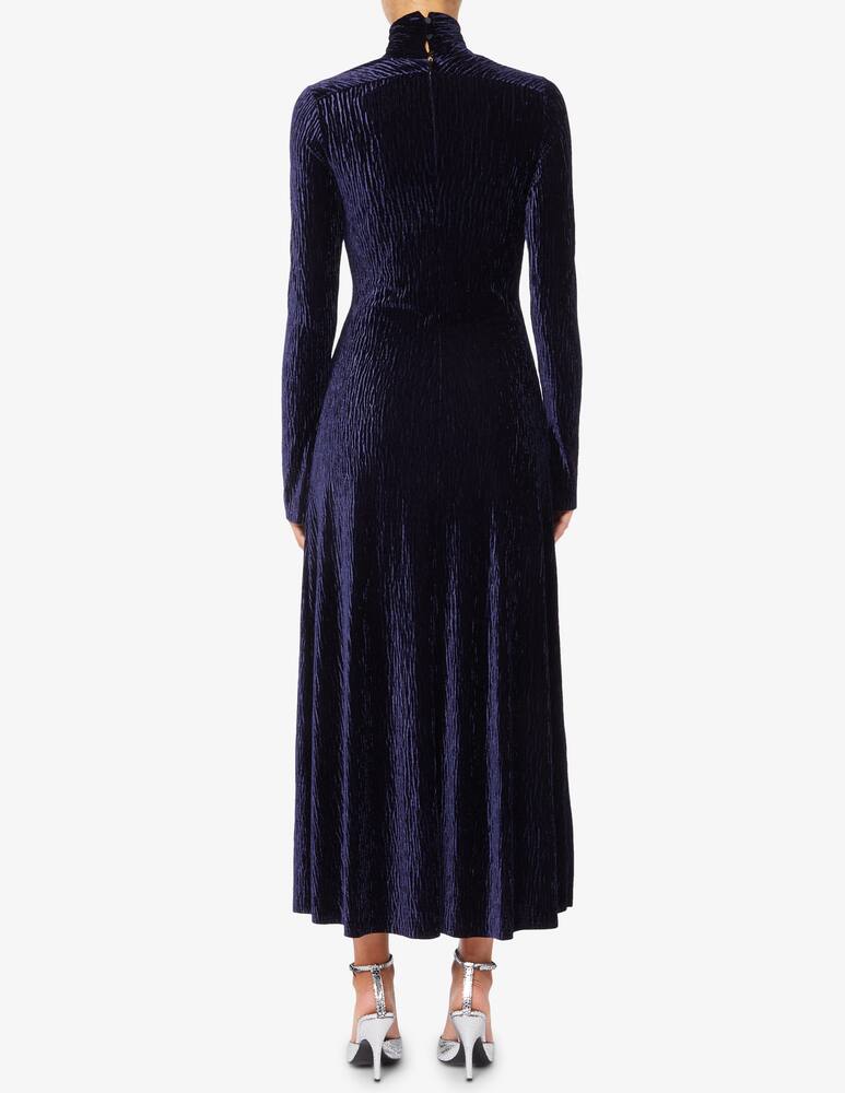 rinascente Forte Forte Vestito maxi in velluto cutout